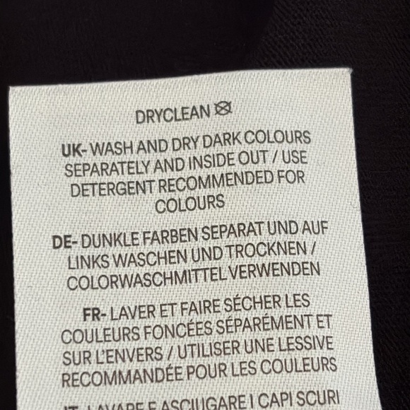 New BODEN Sweetheart Jersey Mini Dress Long Sleeve Black Size 8 - Picture 10 of 12